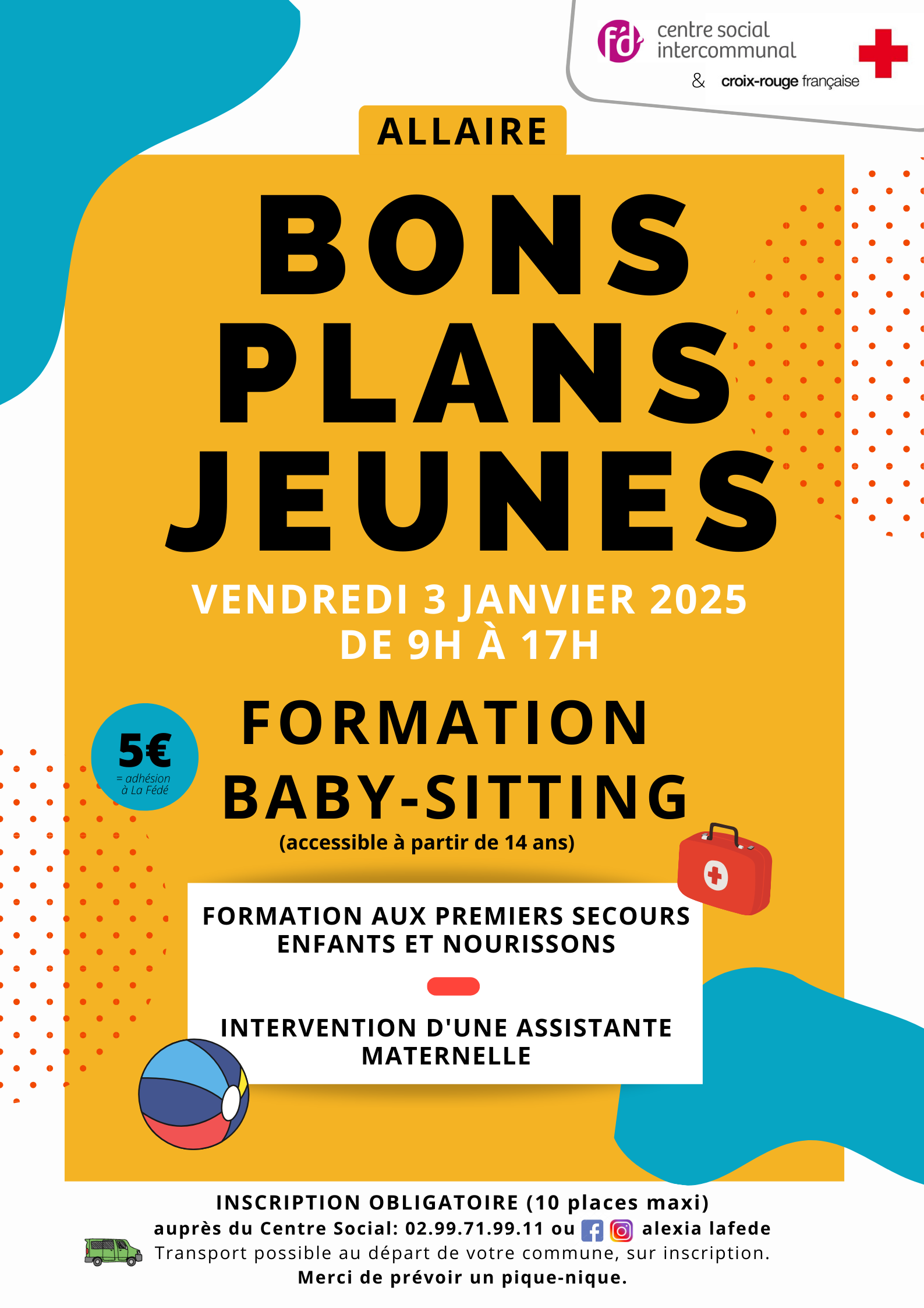 Formation Au Baby Sitting La F D Redon